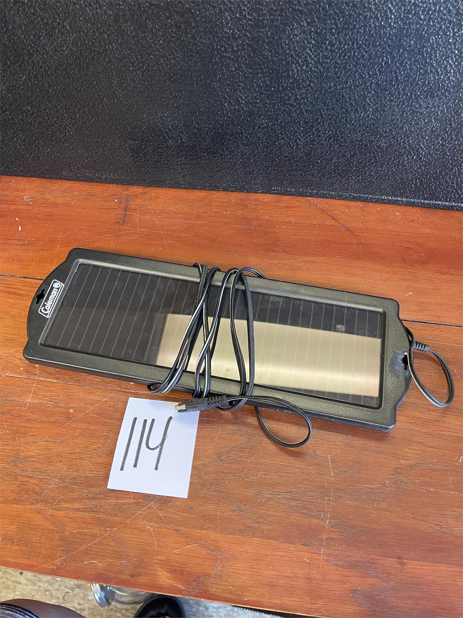 Coleman solar charger