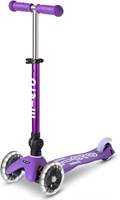 $120  Foldable LED Scooter, Ages 2-5, Purple