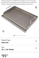 Griddle Flat Top (Open Box)