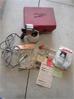 Wagner ST150 Electric Spray Gun with Case & Misc