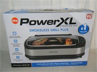 Like brand new Power XL smokeless Grill Plus