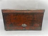 Vintage Toolbox, No Key