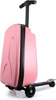 $229  iubest Kids Carry On Scooter Suitcase Pink