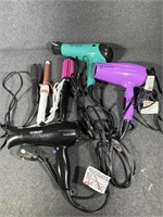 Blow dryers, Curling Rod, Curling brushes