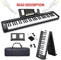 FVEREY Keyboard, 61 Keys, Bluetooth, MIDI