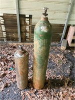 2. Tanks- oxygen and acetylene - no papers