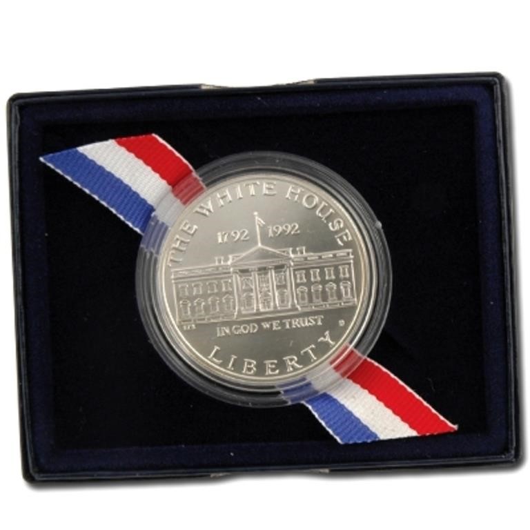 1992-W White House 200th Anniversary Silver