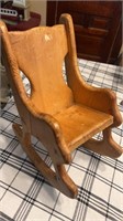 C11) solid wooden doll chair suits a 18” doll or