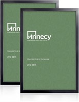 Annecy 19x27 Black Picture Frame 2-Pack, Wall