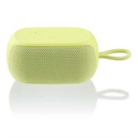 onn. Small Rugged Bluetooth Speaker, Yellow
