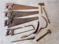 Various Tools & Saws
