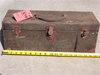 Kennedy Metal Toolbox with Misc Contents