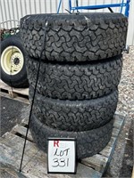 Set of 4 BF Goodrich LT285/75R16 Tires