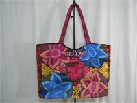 New Belize embroidered Travel Tote