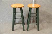 TWO BAR STOOLS NOTE CONDITION