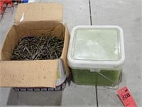 (2) Containers of Nails