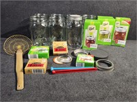 Mason Jars Wide Mouth, Lids with Bands Wide &