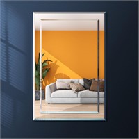 FRALIMK 20x30 Inch Frameless Wall Mirror