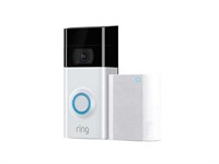 $140  Ring Video Doorbell 2 and Chime 1080p HD New
