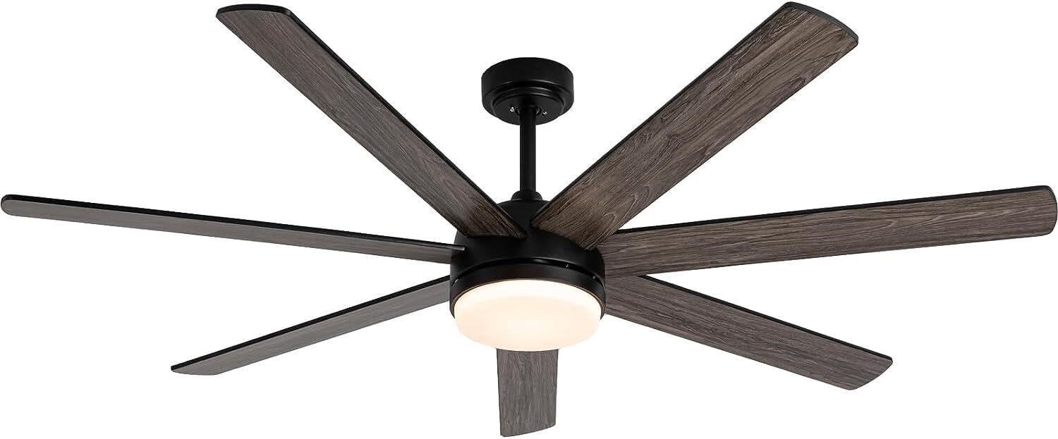 $200  Viossn 62 Fan with Lights, 7 Blades, Black