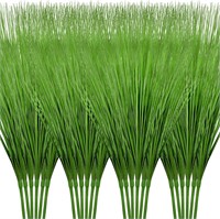 24 Pack Artificial Grass Plant, 27 Inch
