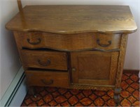 Nice Vintage Hardwood Cabinet