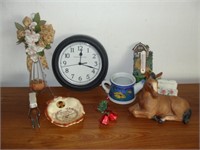 Clock, Horse, Mother and JD Thermometer