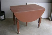 Brown Drop Leaf Table - maybe with leaves