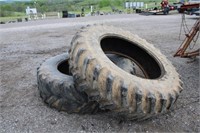 2 LARGE GOODYEAR TIRES
