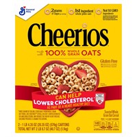 Cheerios Cereal, General Mills, 20.35oz 2ct