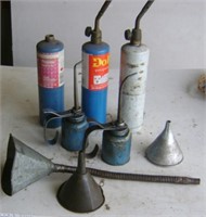 Oil Cans and Funnels, Some Butanes R Partials
