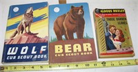 2 Cub Scout Books & 1 Other Book
