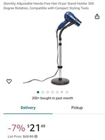 Hands Free Hair Dryer Stand (Open Box)