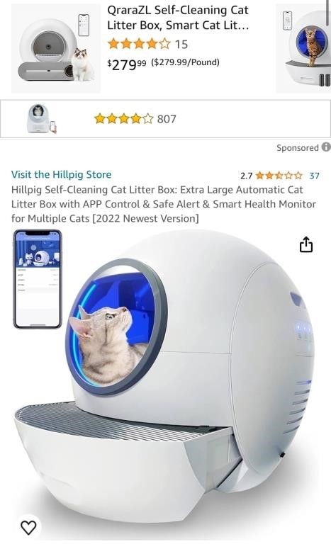Self-Cleaning Litterbox (Open Box)
