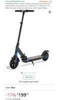 Electric Scooter (Open Box, Powers On)
