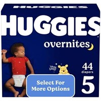 Huggies Nighttime Diapers, Size 5, 44 Ct