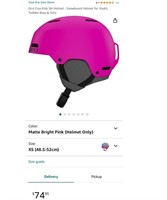 Kids XS Helmet (Open box, New)