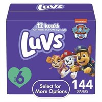 Luvs Diapers Size 6, 144 Count