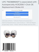 Replacement Break Kit (Open Box, New)