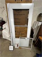 Unused Aluminium Screen Door 36"w x 80"h