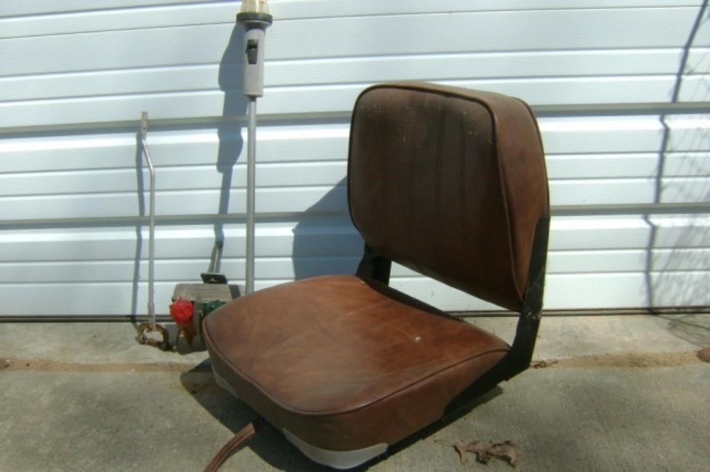 Large Brown Seat and Boat Extras