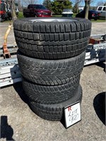 (4) 255/55R18 Tires On Aluminium Rims