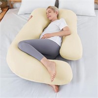 Sasttie Cooling Pregnancy Pillow for Sleeping,