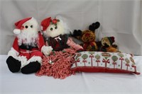 Christmas, Homemade Santa & Mrs. Claus 25",