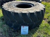 (1) Used Micheline 26.5R25 Tire