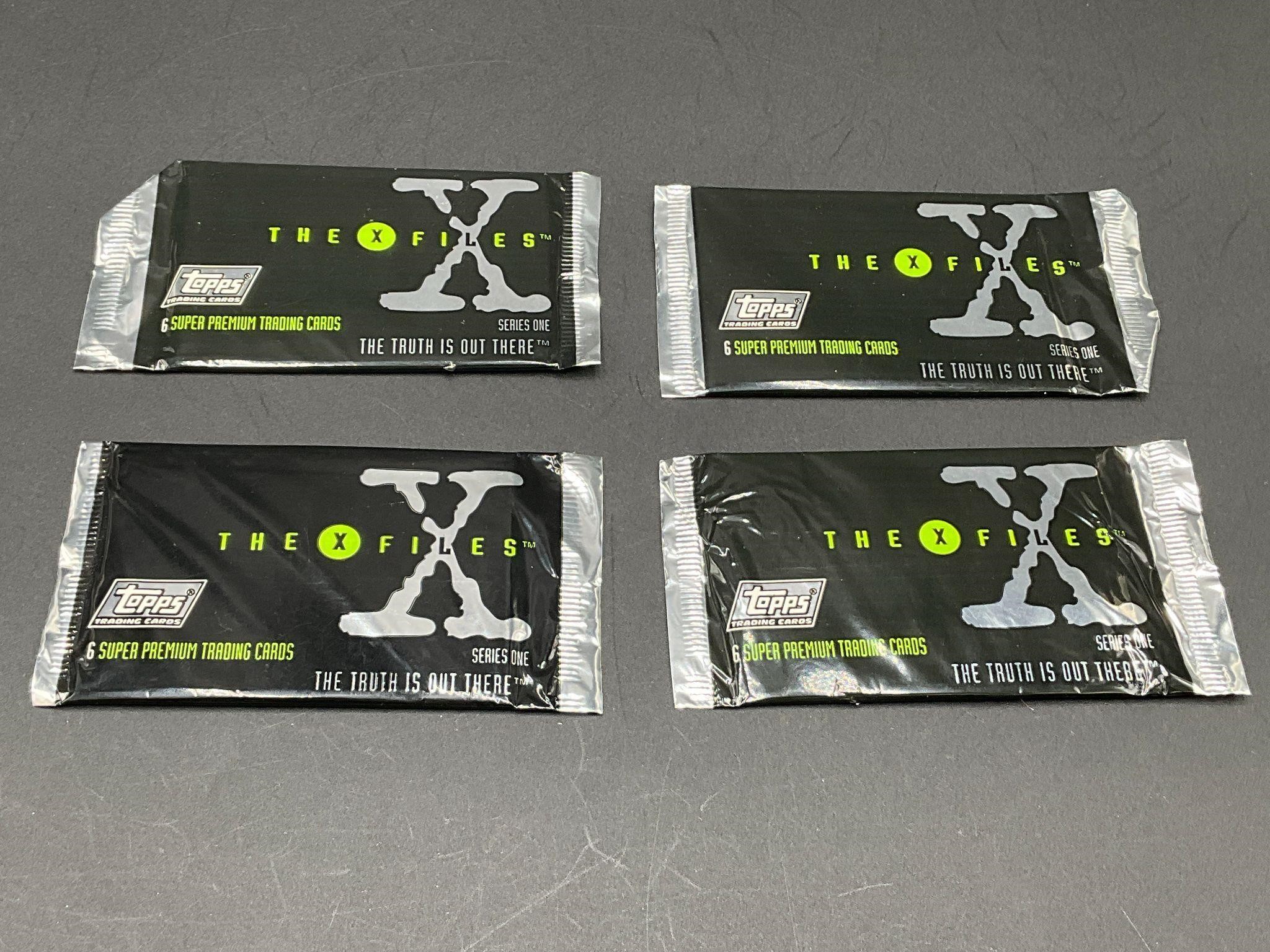 X-Files 1996 Collector Card Sealed Pack Lot