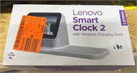 Lenovo Smart Clock 2 W/Wireless Charging Dock