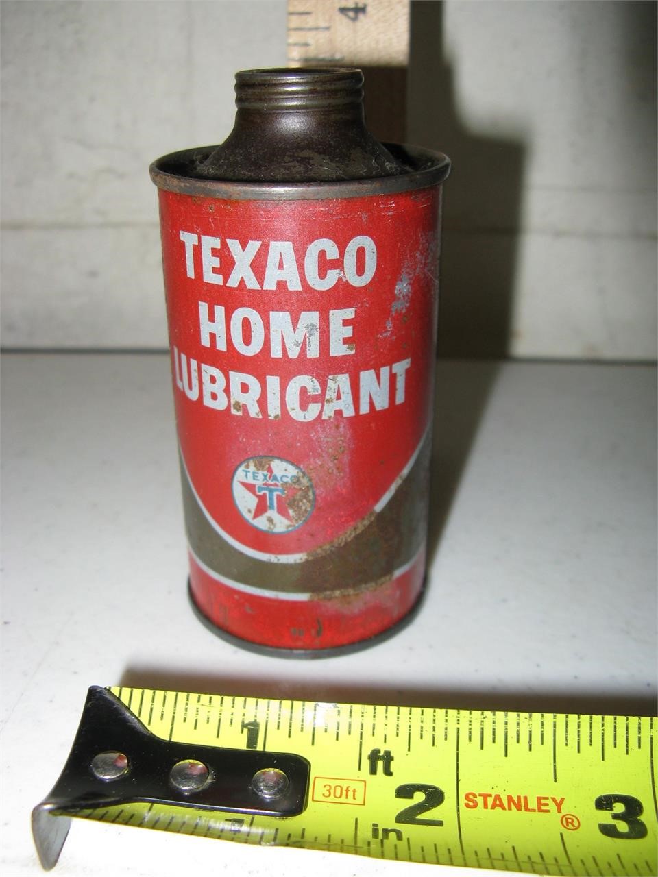 Vtg Texaco Home Lubricant 3 oz. Can