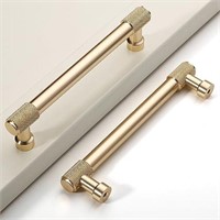 Coinkoly 10 Pack 5"(128mm) Brushed Gold Cabinet