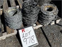 (3) Roll Barb Wire